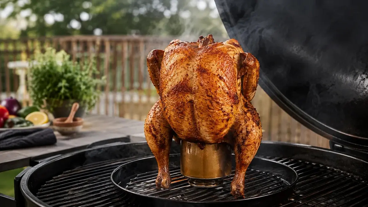 Beer can chicken – recept, tips och temperatur | Grillklar