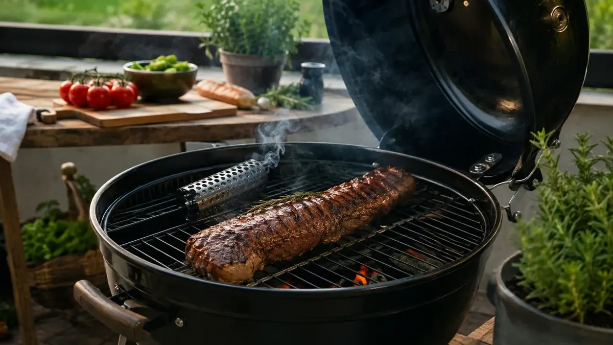 Grilla fläskfilé 2026 – innertemperatur, tider och tips | Grillklar