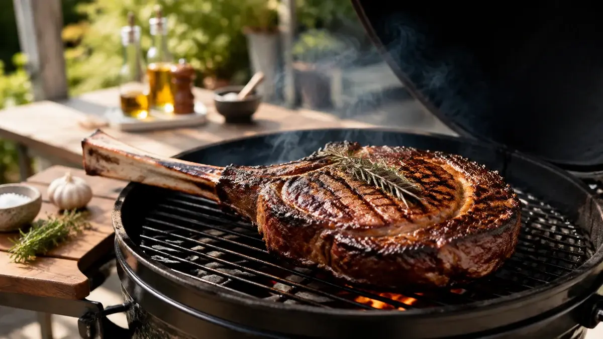 Grilla tomahawk – reverse sear steg för steg | Grillklar